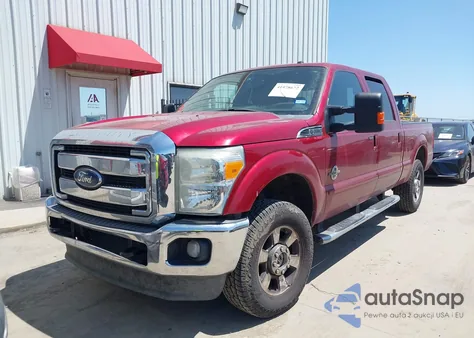 2013 Ford F-250 Lariat из США, поврежденный, VIN 1FT7W2BT5DEA90626